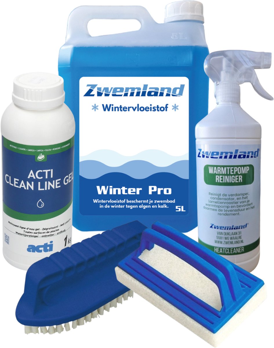 Zwemland winterset - Zwembad reiniger - Zwembad reinigingsmiddel