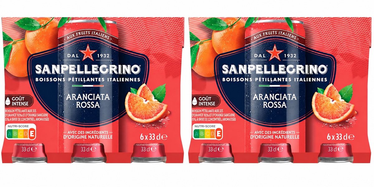 Tray San Pellegrino - Aranciata Rossa - 12 x 330 ml