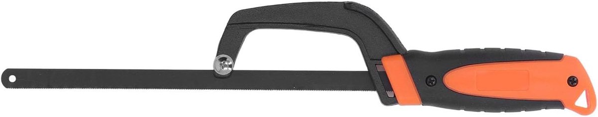 SnelShoppen - Pro Mini Hacksaw, Aluminium Frame, Houten Zaag, Metaal Handzaag voor Metaal, Hout, PVC Buizen, Compact en Duurzaam