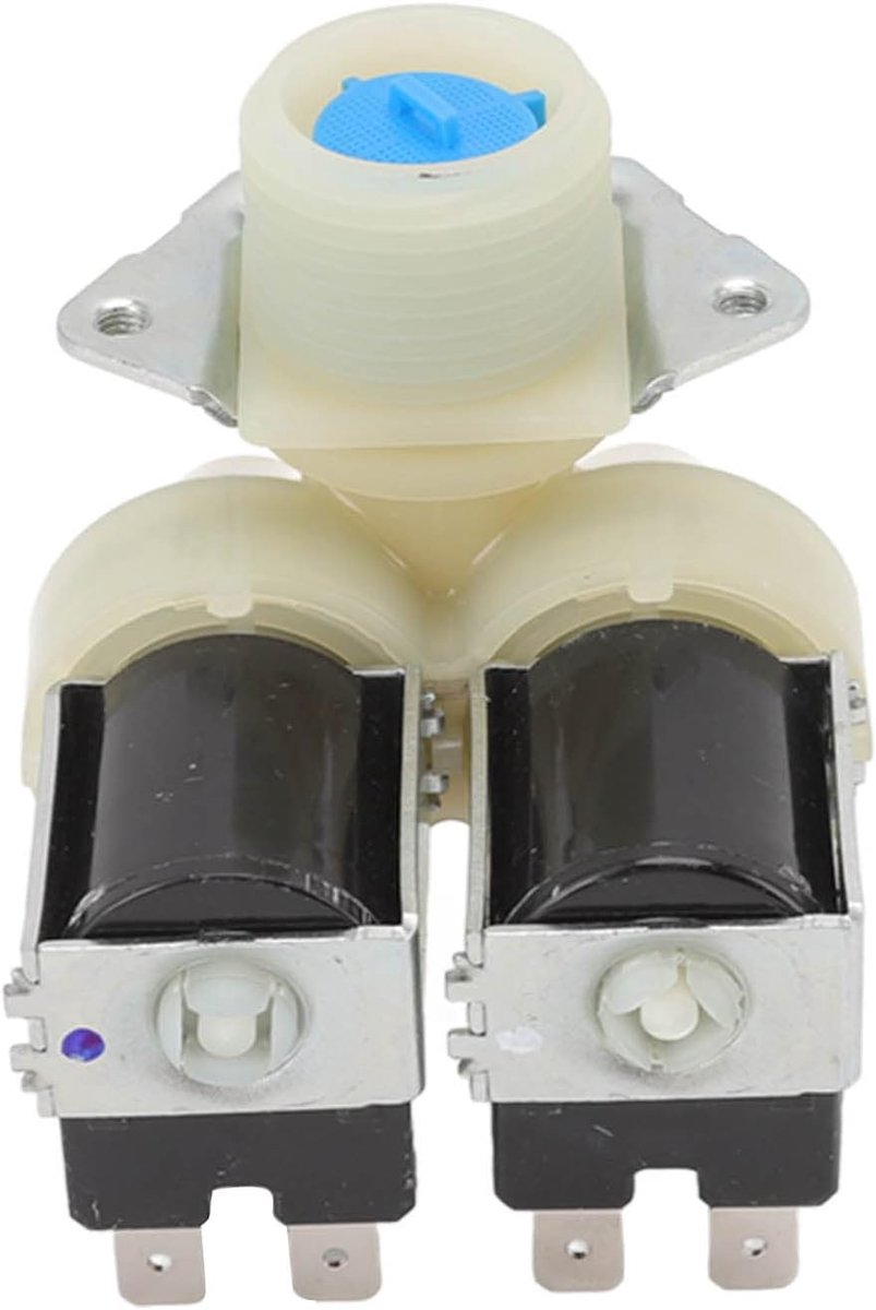 SnelShoppen - Waterinlaatklep voor Wasmachine, Geschikt voor Cylinder Wasmachines, 220-240 V, ABS Materiaal, Eenvoudige Installatie, Direct Gebruik