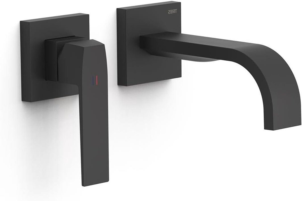 Kraan Onderdeel - Badkamer Kraan Keuken Kraan - Water Gebruik - Alleen Zichtbaar Deel - 180 mm Uitloop - Mat