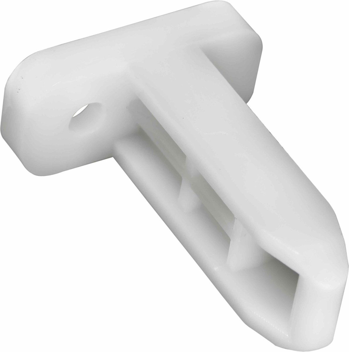 Dparts plastic slotpin van deur wasdroger geschikt voor AEG en Electrolux - deurhaak pin voor drogers - sluithaak pen droogkast - nr. 8086811034 - 8086811141 - 140006804037