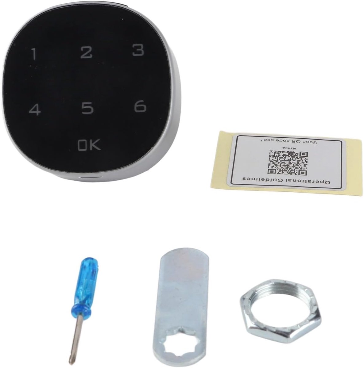 SnelShoppen - Digitale Code Slot Combinatieslot van Zinklegering - Sterk, Veilig en Duurzaam - Voor Kasten, Gereedschapskisten en Postbussen - Tot 15