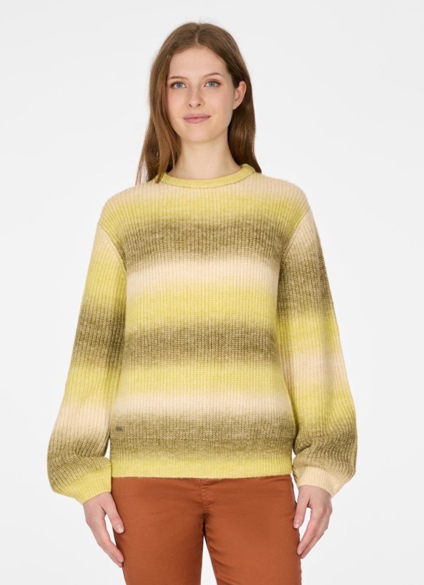Trui Fifina vanilla streep gebreid Ragwear - maat M