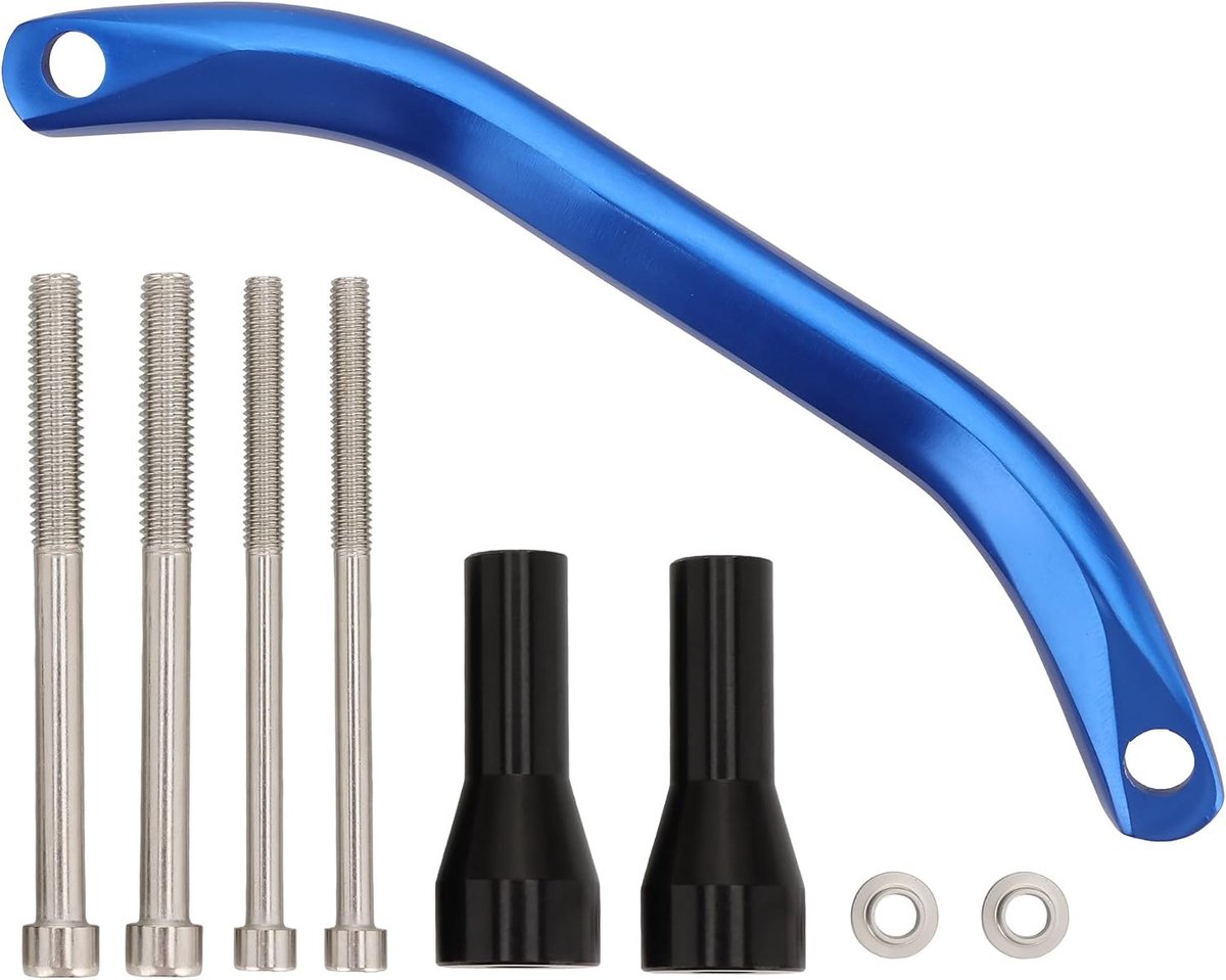 SnelShoppen - Achterste Zithandgreep Vervanging voor 2016-2018 SX SXF XC XCF 125-450 & 2017-2019 XCW EXC EXCF 125-500 Blauw, CNC Geproduceerd Aluminiu