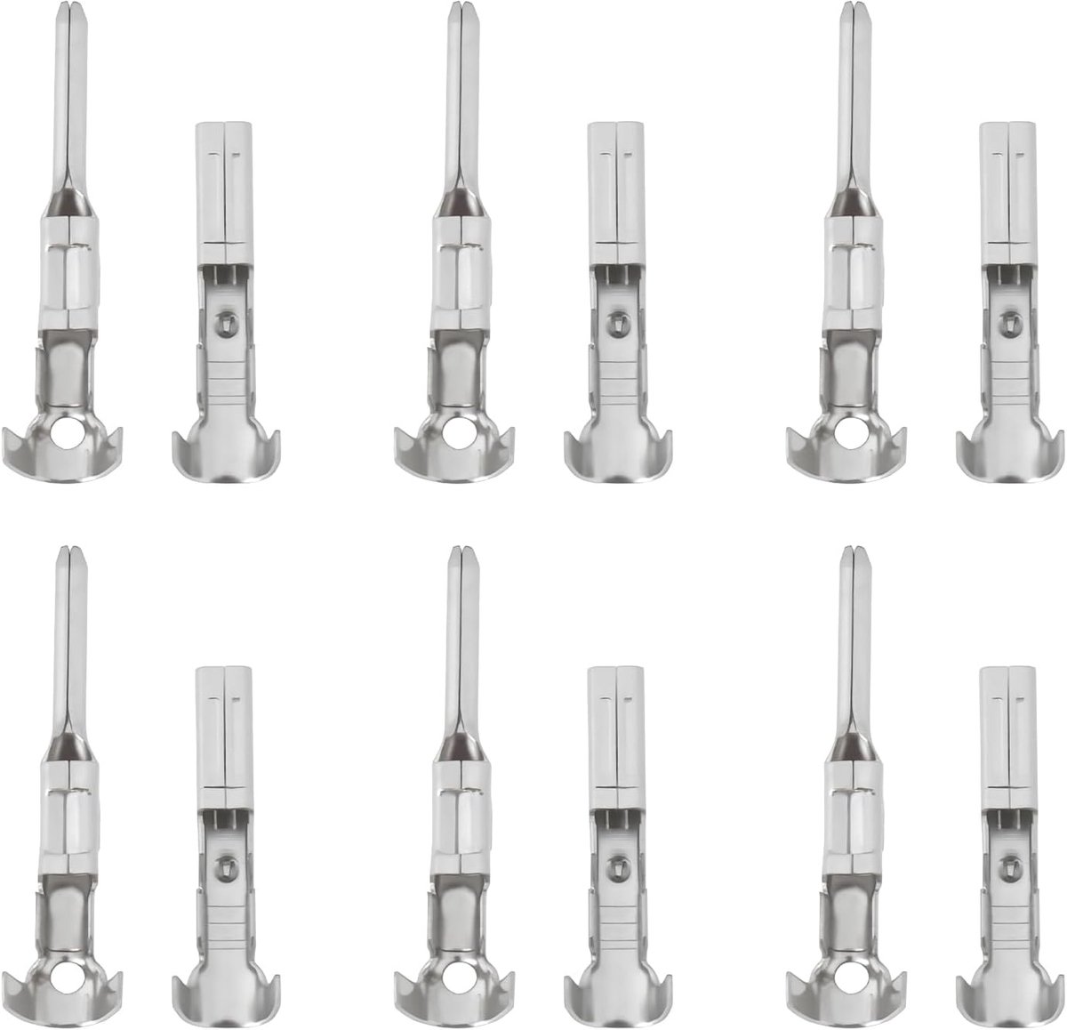 SnelShoppen - 20 Paar 1.5mm Kabelverbinding Mannelijk Vrouwelijk Terminals DJ611-1.5B DJ621-1.5B Voor Universele Auto Elektriciteit