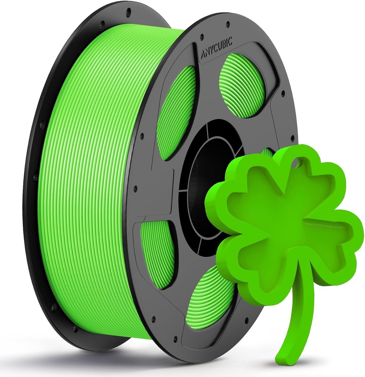 3D Printer Filament - 3D Filament - Objecten Printen - Robuust Waterbestendig - 1.75 mm 1 kg - Limoengroen