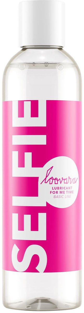 LOOVARA glijmiddel Selfie 300ml – medische premium intiemgel voor masturbatie & solo-plezier | Speciaal ontwikkeld glijmiddel op waterbasis | hydraterend & zacht voor de huid