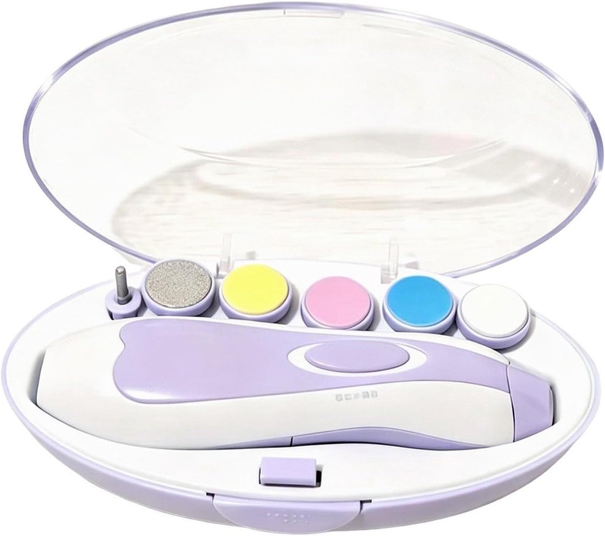 Elektrische Nagelknipper - Baby Nagelvijl - Baby Nagels Verzorgen - Stil en Veilig - 15.5 x 8.2 x 5.5 cm