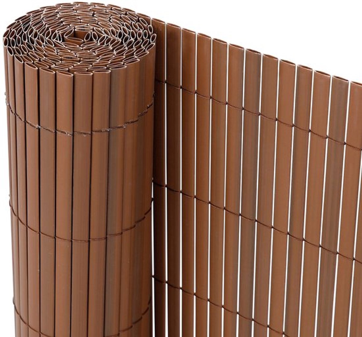 Privacyscherm Zichtbrekend - Windbescherming - Balkon - 10 Meter - 90 cm Hoog - Weerbestendig PVC - Tuinafscheiding