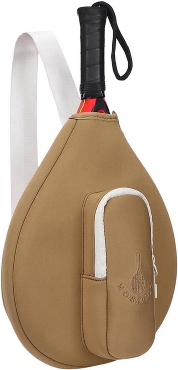Lichte neopreen paddle cover voor pickleball, badminton en padel rackets - ideaal voor mannen en vrouwen