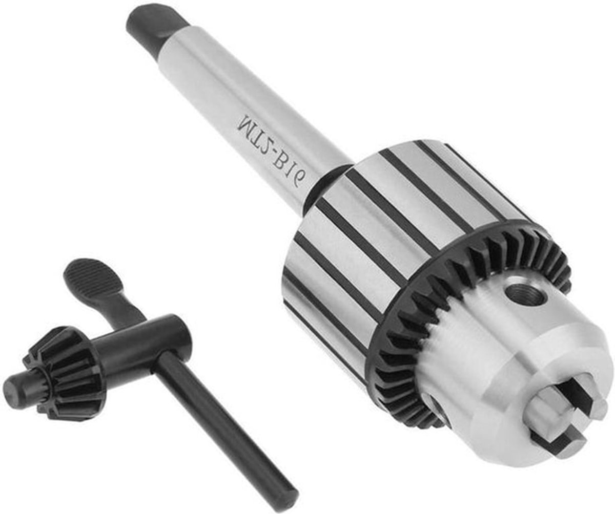 Mini Boorkop met Pin Sleutel, Hoogwaardig Staal, Geschikt voor Mini Draaibanken en Boormachines, 1-13 mm