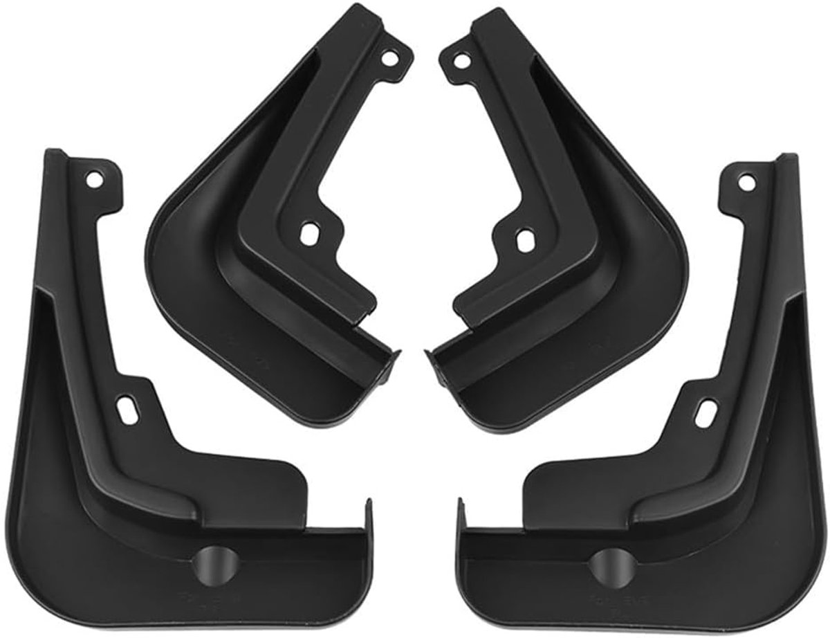 SnelShoppen - Mudguards Spatborden Spatbeschermers Voor KIA EV9 Voor- en Achterwielen 4 Stuks Duurzaam en Slijtvast
