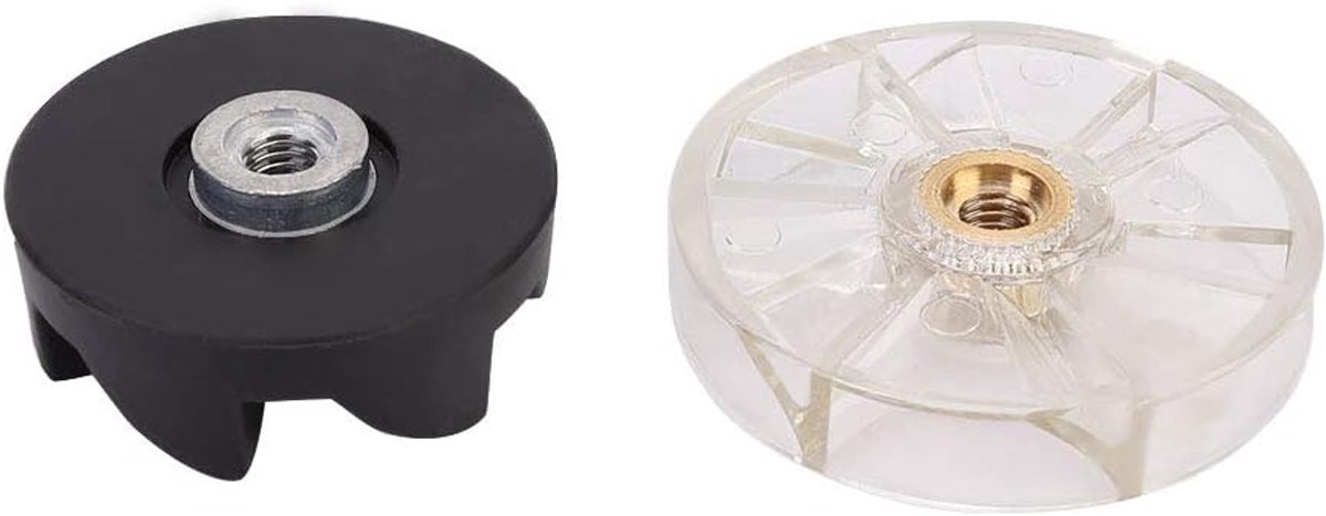 SnelShoppen - 6 Stuks Basis Tandwiel en Riem Schakelset Vervangonderdeel Geschikt voor Blender 900W Rubber Tandwiel Set voor Efficiënt Mixen