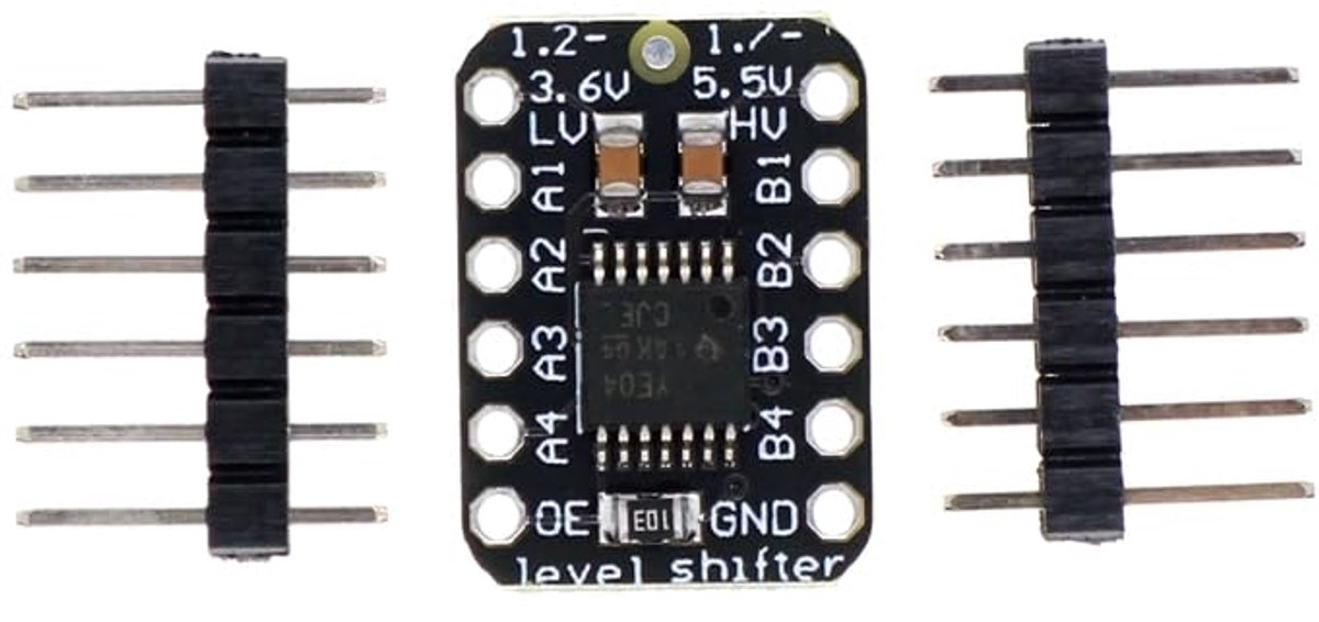 Bidirectional Voltage Level Module, 3.3V 5V TXB0104 Voltage Converter Bidirectional Voltage Converter with Automatic Detection Direction Function