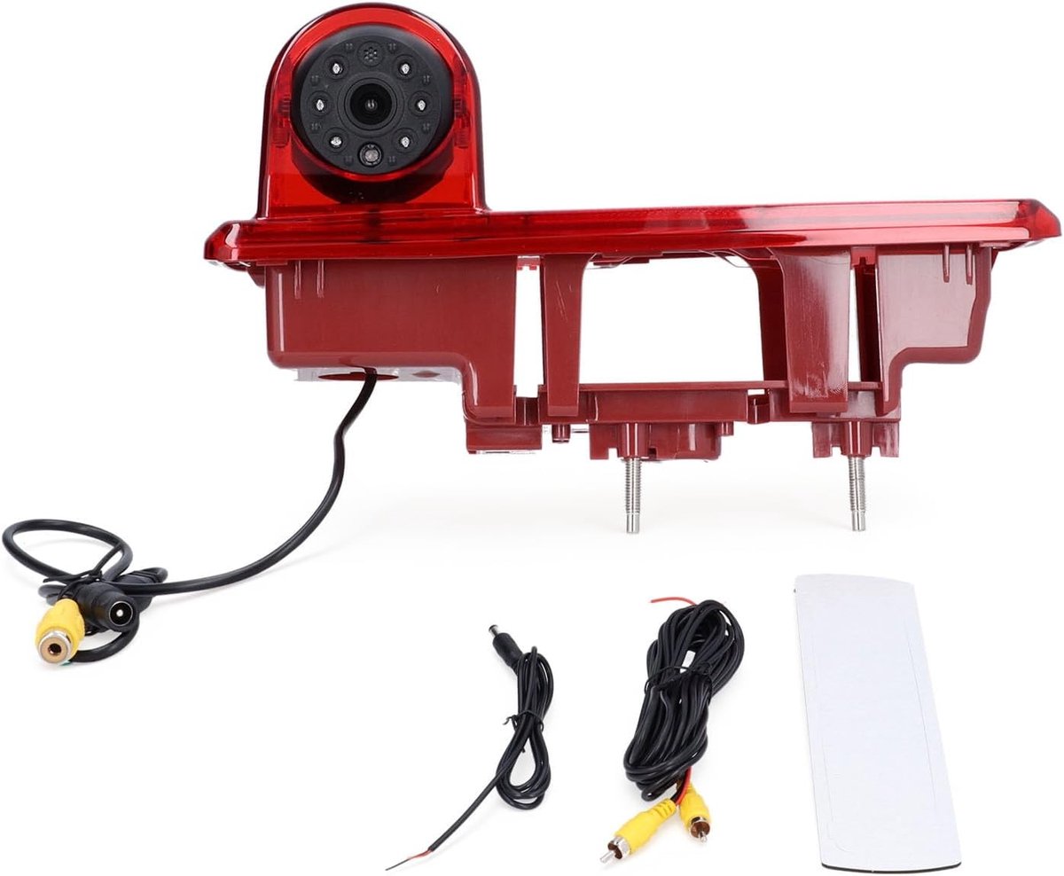 SnelShoppen - Achteruitrijcamera met 8 IR LED's, HD Nachtzicht, 170° Ultra-Wide Hoek, Geschikt voor Opel Vivaro 2014