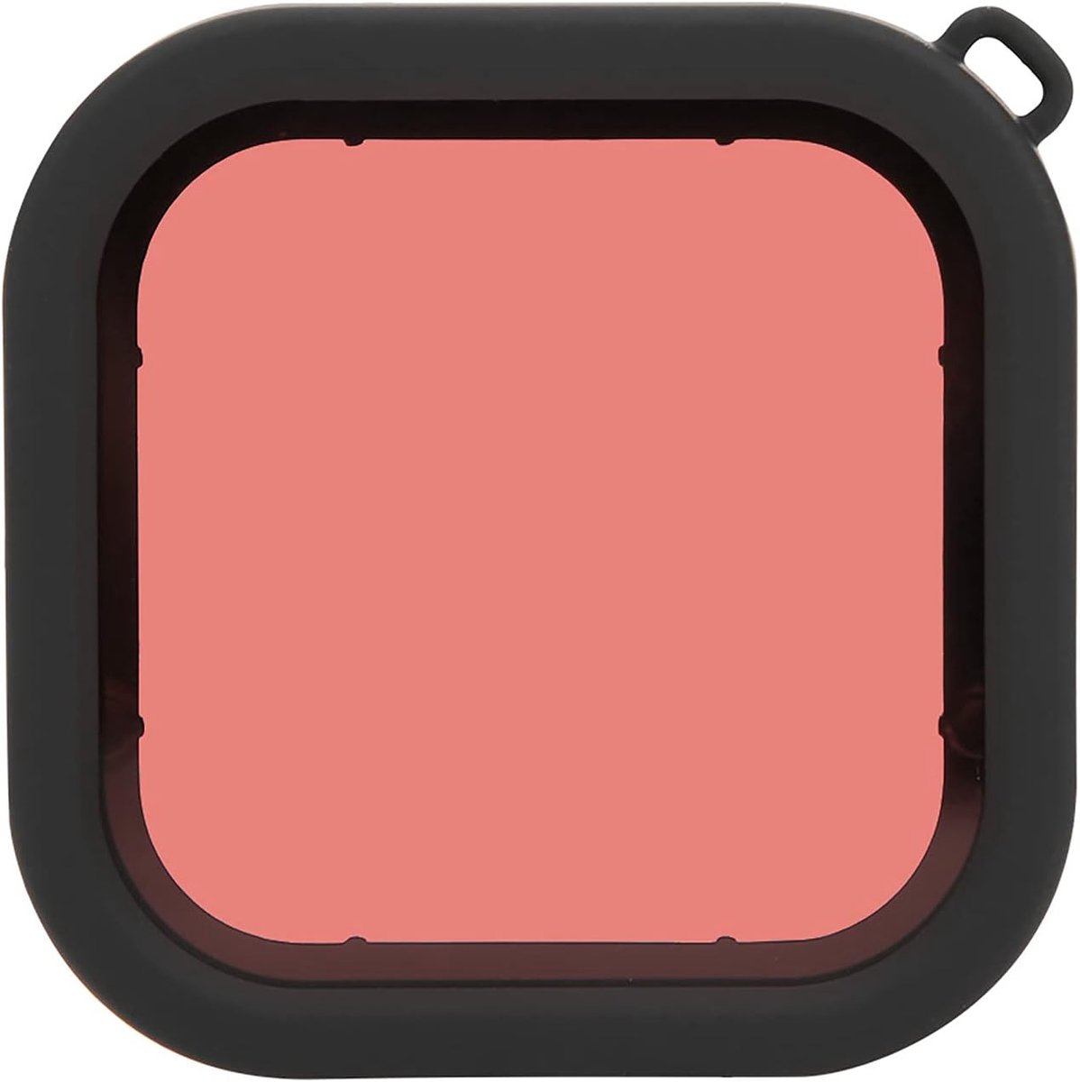 SnelShoppen - Filtre Plongée 8 Duikfilter met Touw voor 8 Potten Licht Rood - Compact en Lichtgewicht Onderwaterfilter voor Actiecamera