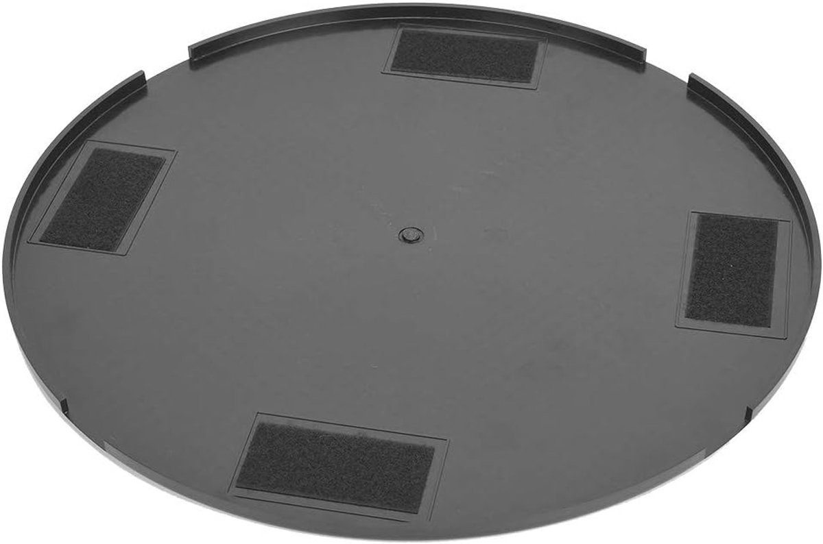 SnelShoppen - Smoothing Machine Hard Eraser 37.5cm - Hard Plastic Trowel Plate voor Cement Mortel en Wandafwerking - Zelfklevend en Tijdbesparend