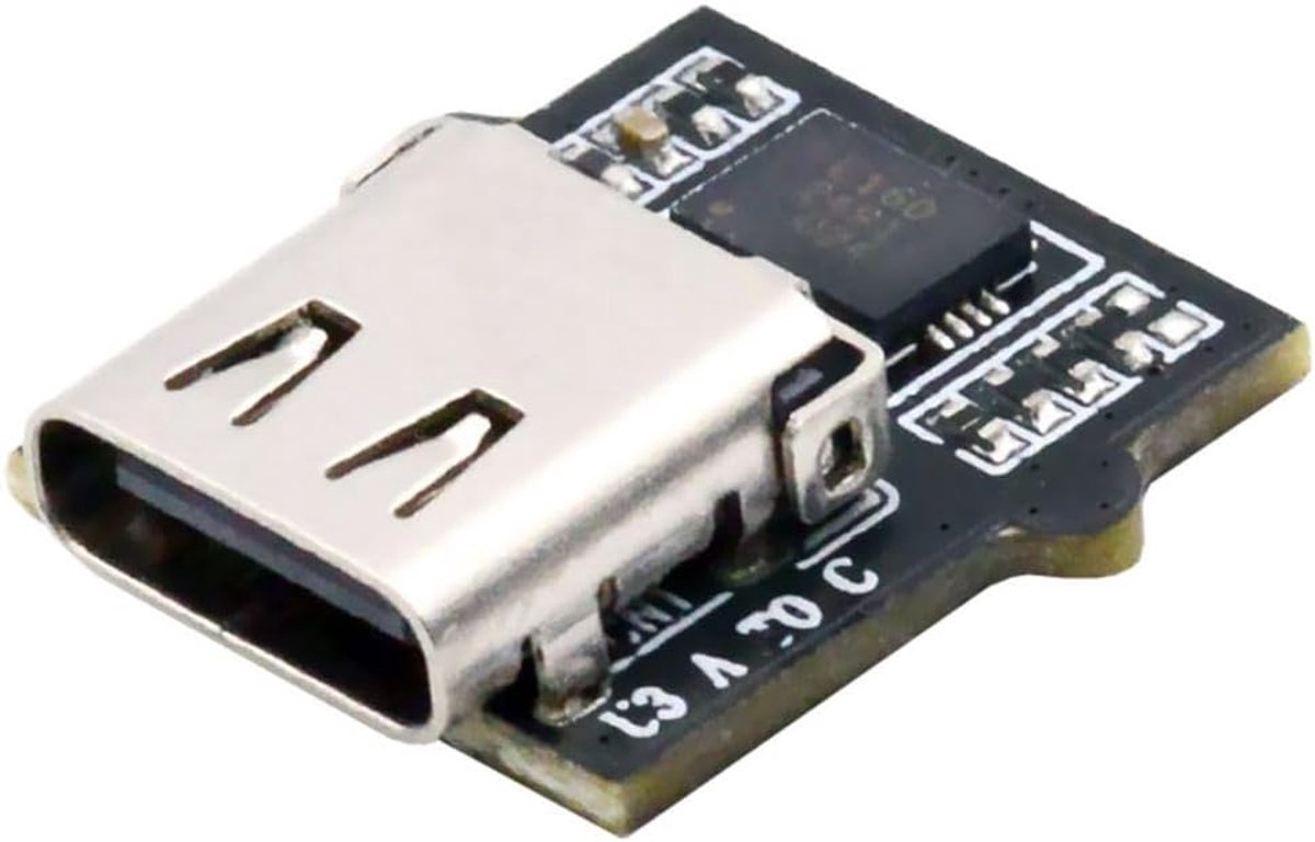 SnelShoppen - Chenyang USB C DIY Socket USB 3.0 A naar USB C Buspoort Reparatie Vervang Adapter met VL160 Chipset voor Solderen en Modificatie