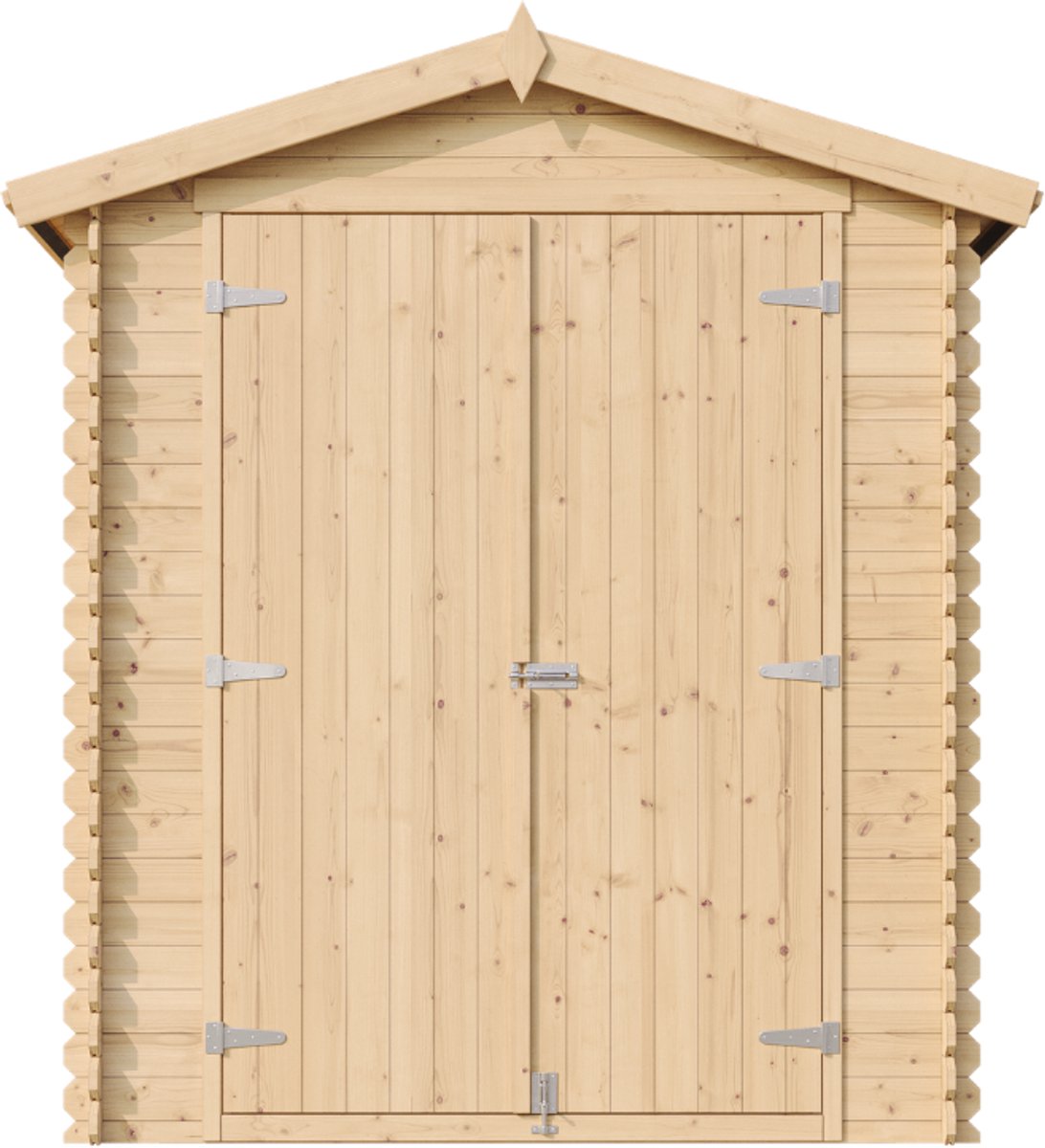 Timbela M367C1+M367G - Houten tuinhuis - 1,98 m² - 136x196xH224 cm - met vloer