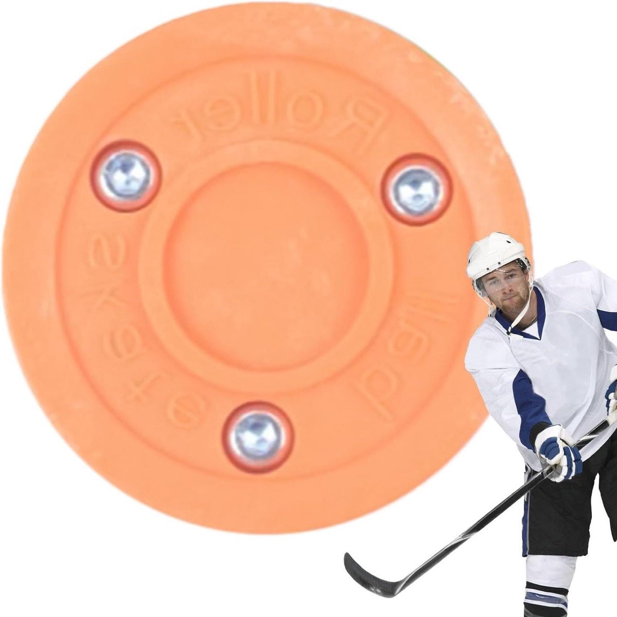 IJshockey Pucks - Schuimhockeypuck Trainingspuck - Inline Hockey Oefenen - Schokabsorberend Schuim - 7.5 cm diameter - Willekeurige Kleur