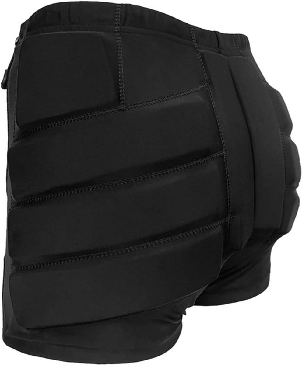 Gewatteerde shorts voor kinderen met dubbele zijrits, hoog elastisch materiaal, ideaal voor schaatsen en bescherming
