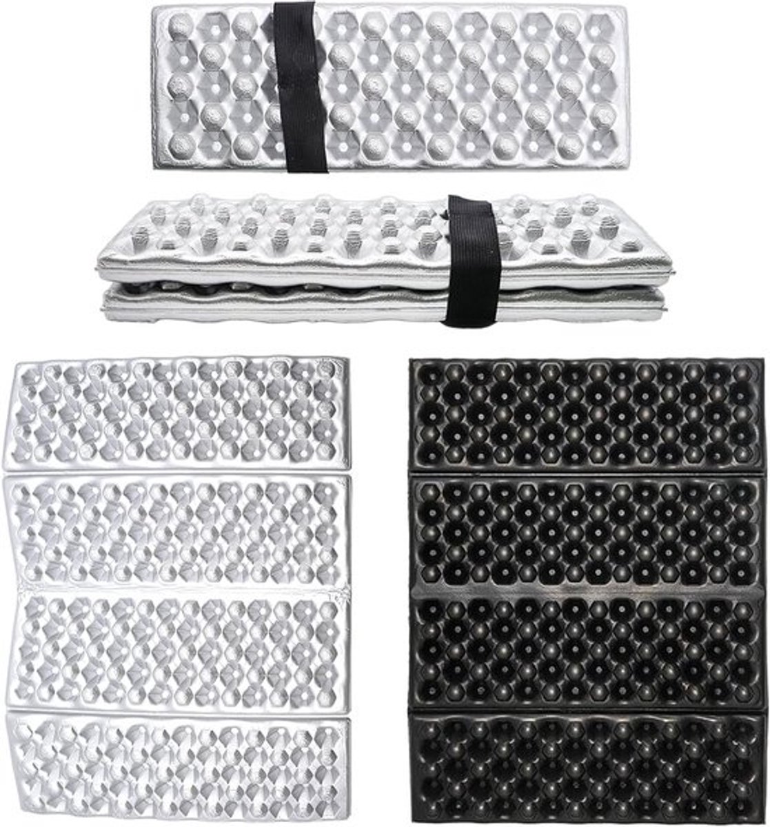 Vouwbare Zitkussens 2-Pack - Thermisch, Waterdicht en Draagbaar voor Tuin, Wandelen, Picknick en Kamperen