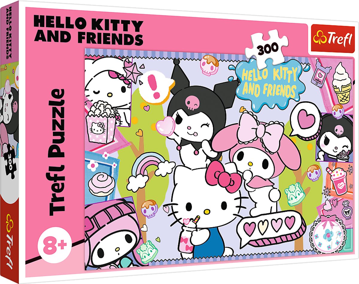 Puzzel 300 - Crazy Trio - Hello Kitty Trefl 23039