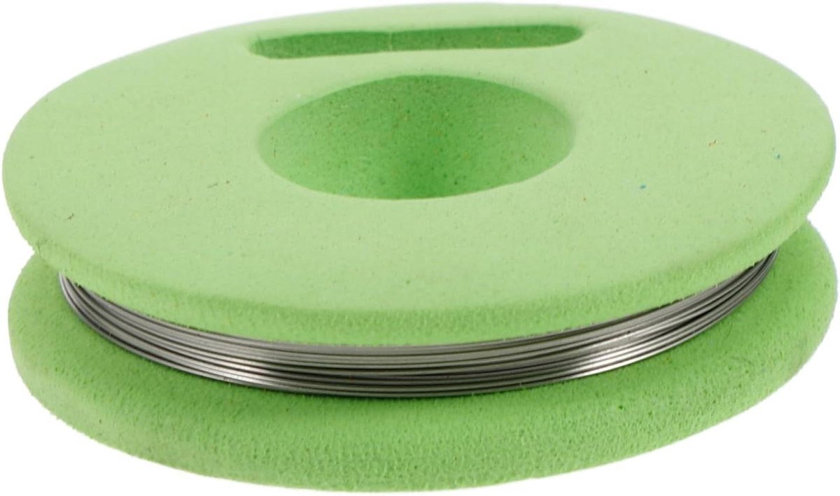 Lint Snijmachine - Garen Cutter Draad - Haaraccessoires Maken - Nauwkeurig Snijden - 4.5 cm - Zilver Metallic