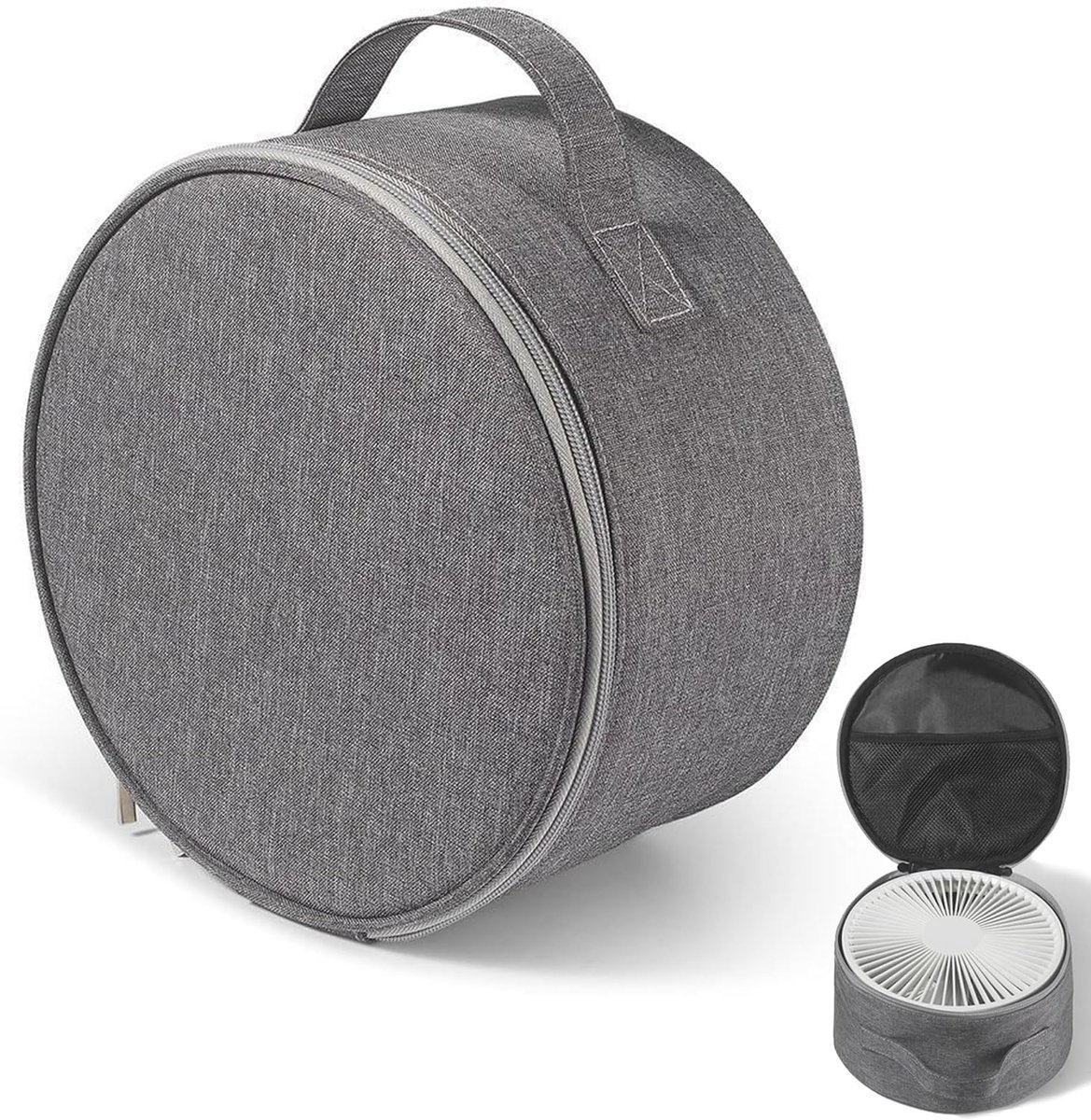 Waterproof Storage Fan Bag, Round Fan Bag, Portable Round Bags for Travel, Storage Bag, Picnic Bag, Camping - ShopVlot