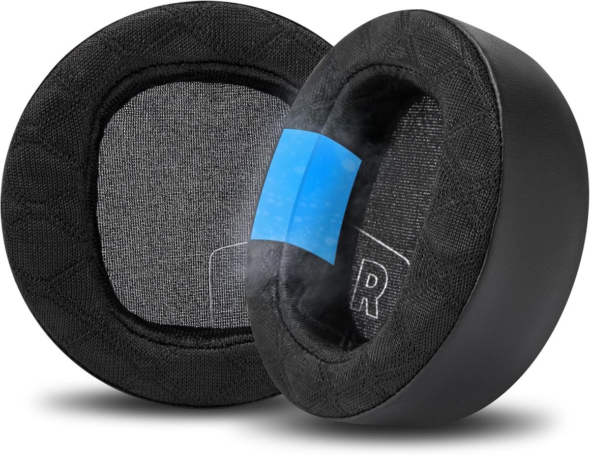SnelShoppen - WC FreeZe Maxwell 2 - Vervangende Koel Gel Oorkussens Geschikt voor Audeze Maxwell 2 Hoofdtelefoon - FreeZe V2 Koeling - Zwart