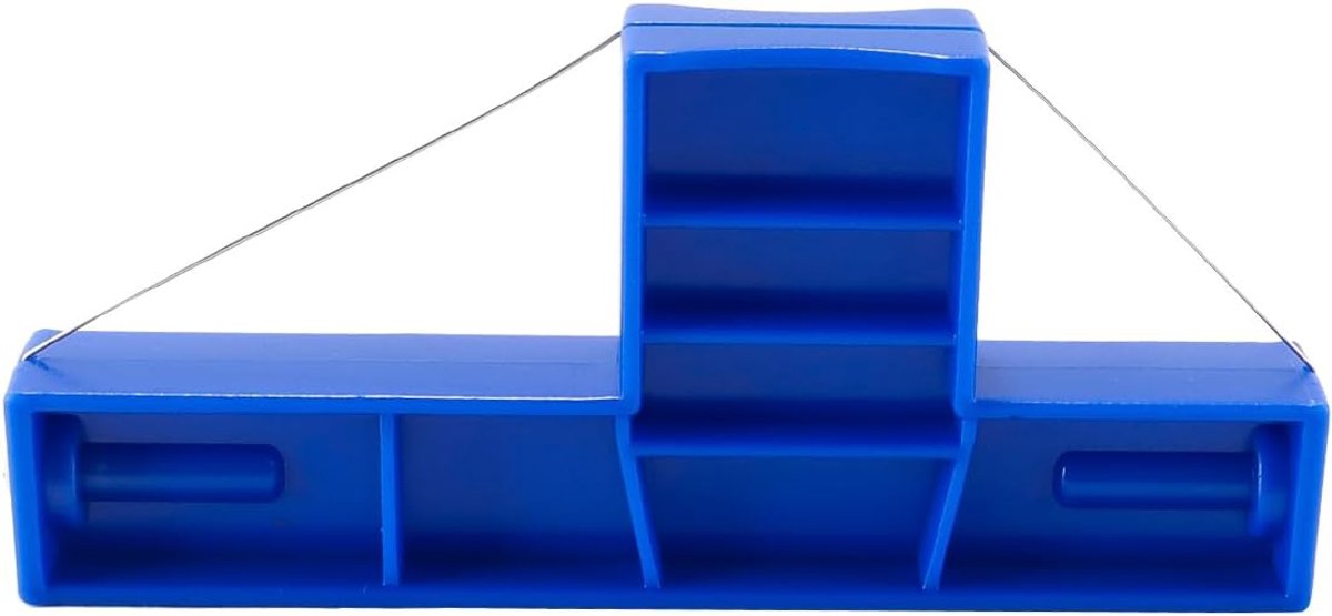SnelShoppen - Hoekkleisnijder van staaldraad - Flexibele aardewerktrimmer voor keramisch beeldhouwen met meerdere afschuiningshoeken 11,3 x 5 x 1,5 cm