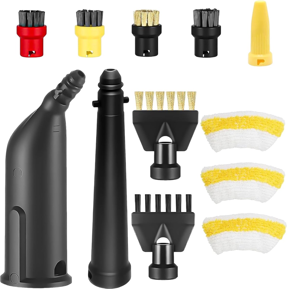 SnelShoppen - 12-delige Handdouche Reserveonderdelen voor Easyfix SC1 SC2 SC3 SC4 Stoomreiniger, Hoogwaardige Accessoires, Geschikt voor Huishoudelijk