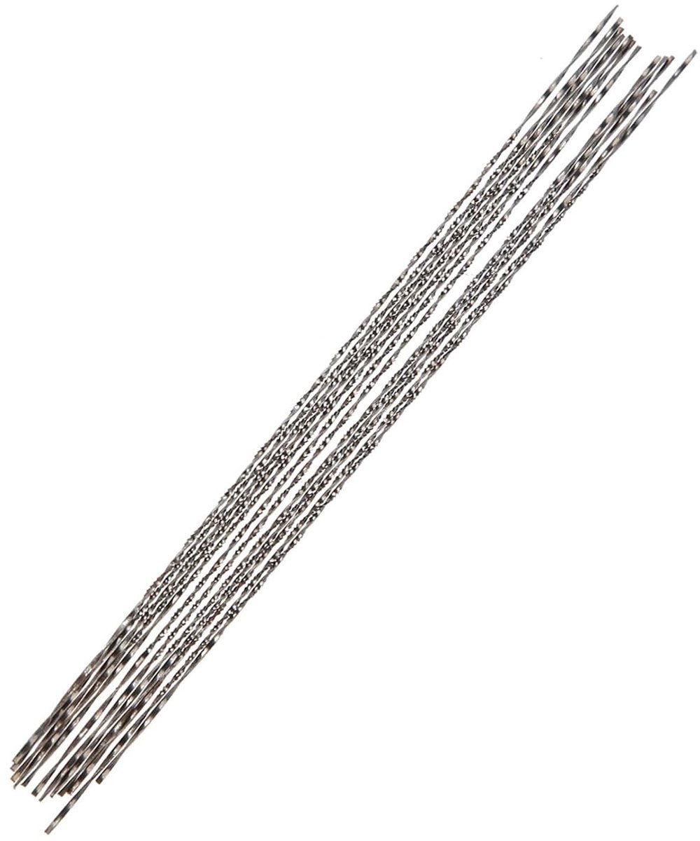 SnelShoppen - 12 Stuks Figurozaagbladen met Spiraaltanden voor Hout Metaal Kunststof, 5.12 Inch, Carbon Staal, Ideaal voor Precisie Snijden en Houtsni