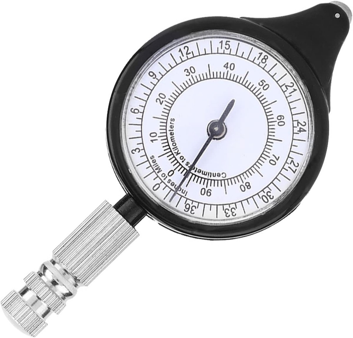 SnelShoppen - Map Meter Mini Afstandscalculator Meetwiel voor Camping, Wandelen, Fietsen, Jagen, Buitenactiviteiten, Aluminium, Duurzaam, Waterdicht