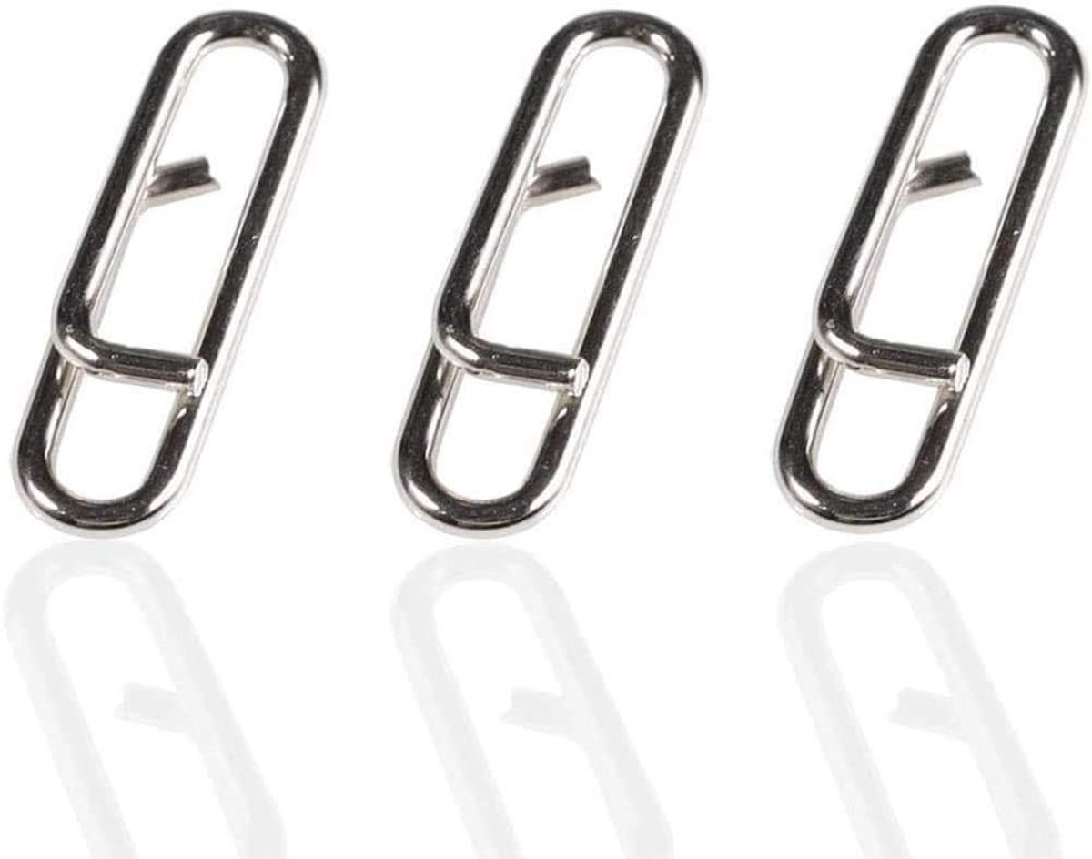 SnelShoppen - 100 Stuks Power Clips Snelkoppelingen Vissen Snaps voor Licht Hengelen en Vliegvissen - Sterk Metaal - Duurzaam en Betrouwbaar - Ideaal