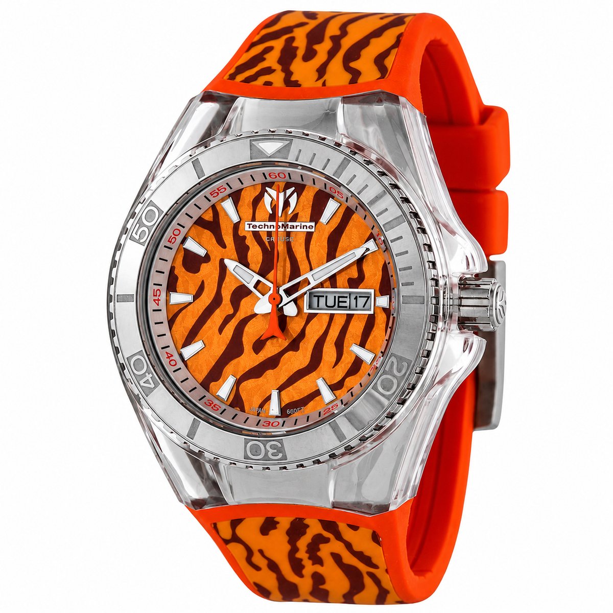TechnoMarine TM-114017 Cruise Monogram Jungle Unisex Quartz Watch 40mm