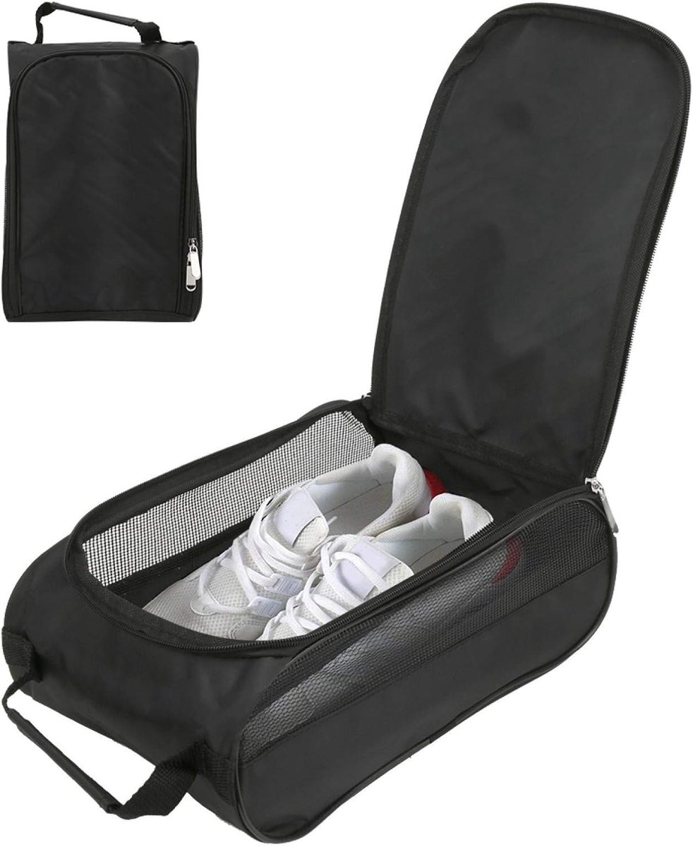 SnelShoppen - Golf Schoenentas Lichtgewicht Duurzaam Nylon Ademend Golf Schoen Kleding Tas met Handvat voor Sport Golf Tennis en Accessoires