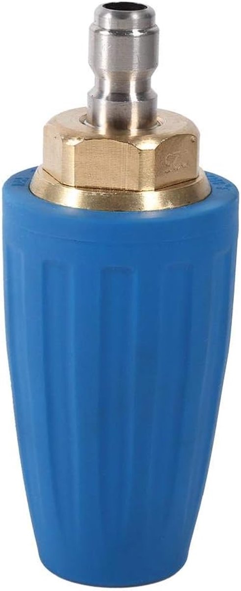 SnelShoppen - 3000 PSI Hoge Druk Draaiende Turb nozzle Accessoires voor Hoge Druk Reinigingspistool 1/4 inch GPM 2.5-4.0 - 3.5 cm