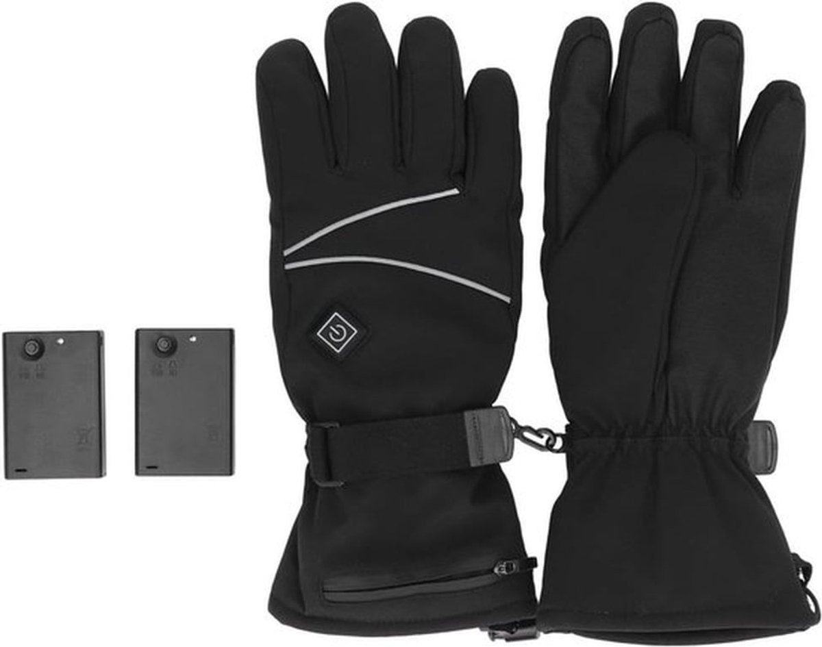 Verwarmde handschoenen voor heren en dames met touchscreen, waterdicht en oplaadbaar, ideaal voor wintersport met 3 verwarmingsniveaus
