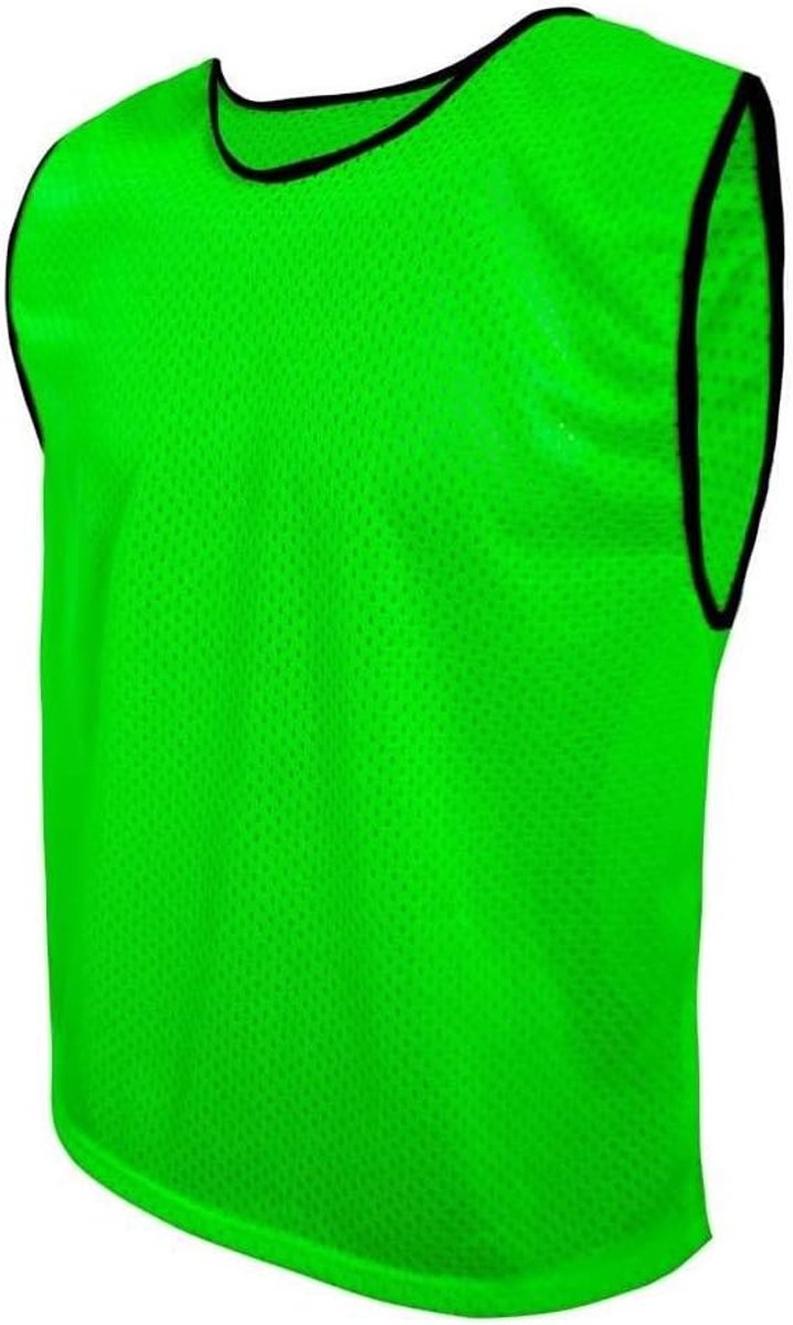 Voetbalslabbetje - Groen - XS (110-127) - Luchtdoorlatend en Rekbaar - Voor Junioren 4-7 Jaar