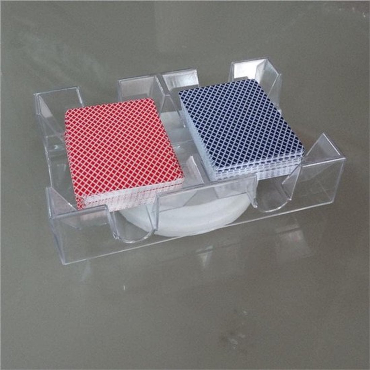 Handige Draaitafel voor Speelkaarten - Geschikt voor 2 tot 6 Decks - Duidelijke Organizer voor Kaartspellen en Spelaccessoires