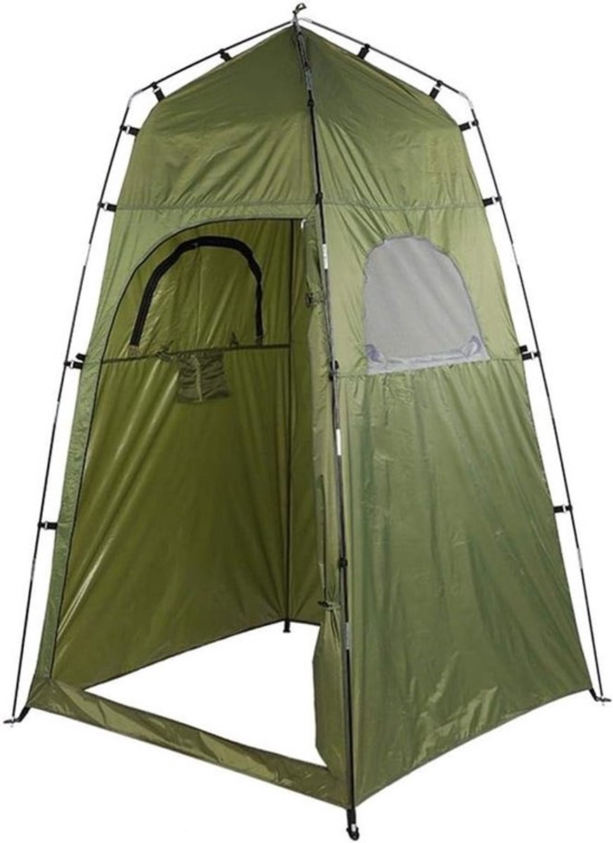 Draagbare buitendouche tent voor kamperen, strand en privacy met handige draagtas
