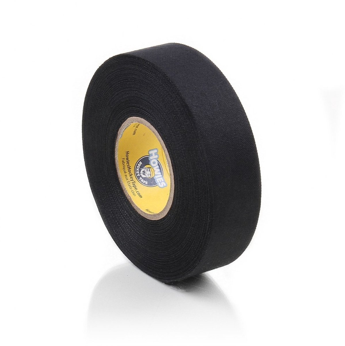 Howies IJshockeystick Tape - Zwart - 2,5cm x 46m - Doektape - 50 Yard