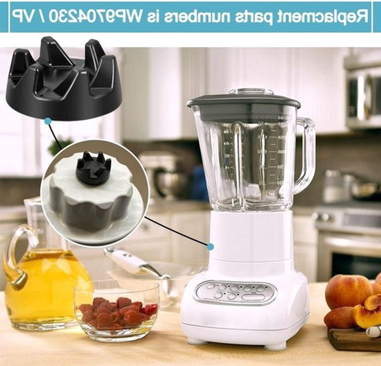 3 vervangende mixer koppelingen voor blenders, inclusief montage sleutel, geschikt voor KSB52, KSB5, 5KSB52 en 5KSB5 — afbeelding 5