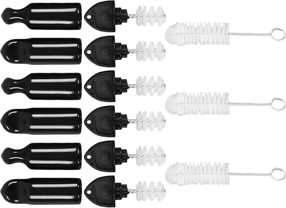 SnelShoppen - Tapreinigingsset voor Bierkranen, Rvs Borstels, Rubberen Deksel, Hygiëne Accessoires voor Keg en Vaten, Perfect voor Thuisbrouwerij en F