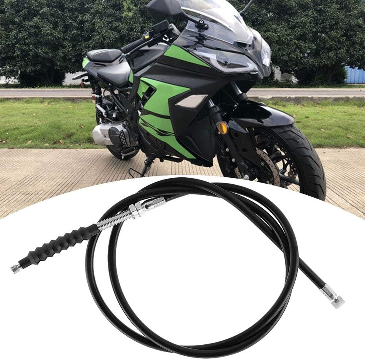 SnelShoppen - Motorfiets Koppeling Kabelset, Qiilu Motorfiets Koppeling Kabel Verbindingslijn voor 150cc 200cc 250cc ATV Vuilfietsen en Scooters