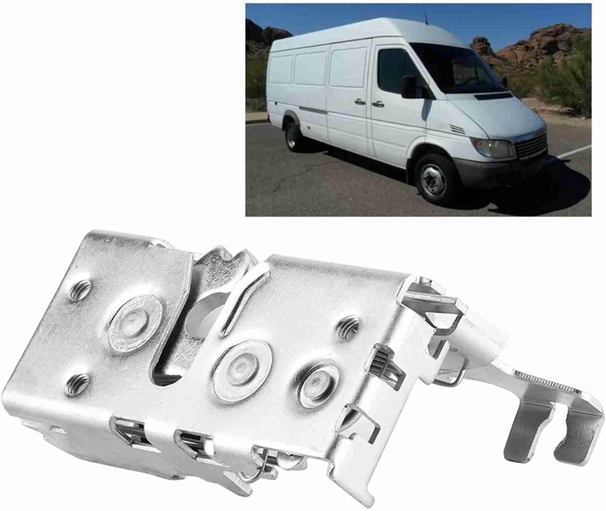 SnelShoppen - Deurslot Vergrendeling Rechts Vervangingsonderdeel voor Mercedes Sprinter 1995-2006, 9017301135, Eenvoudige Montage, Betrouwbare Kwalite