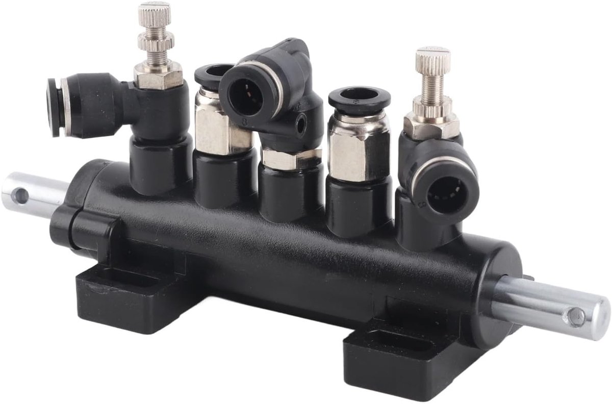 SnelShoppen - Professionele Aluminium Voetpedaal Ventiel Reparatietools voor Bandenwisselmachine - 8mm Buiten Diameter, 10mm Stalen Stang, Vervangend