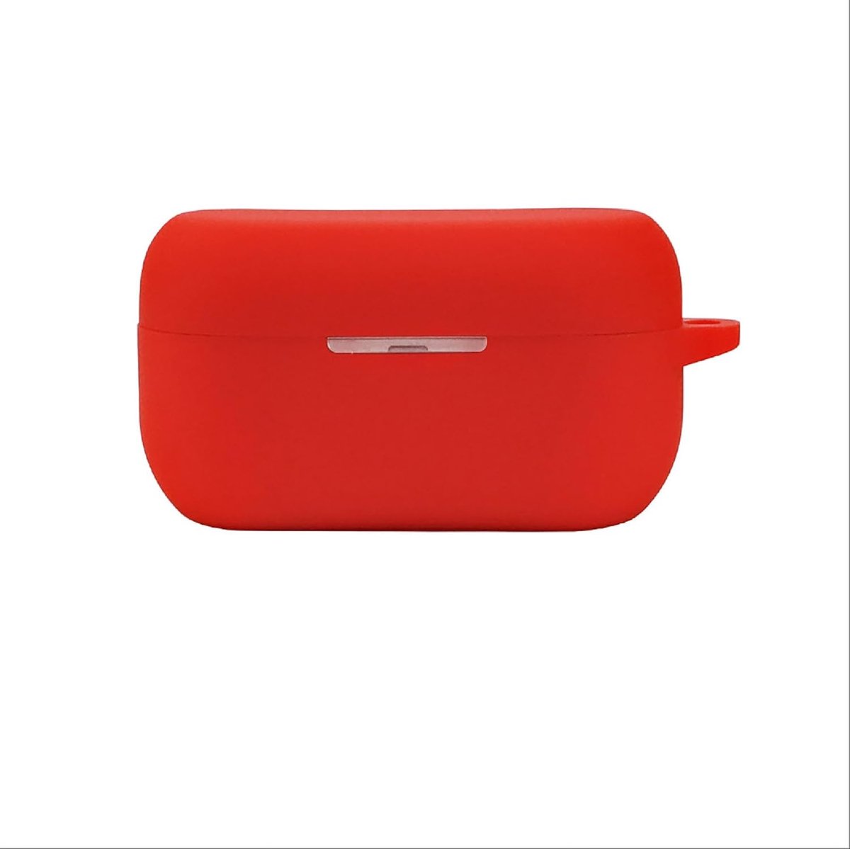 SnelShoppen - Ultra Dunne Silicone Hoes voor Draadloze Oordopjes, Beschermende Cover, Slank en Licht, Anti-Vallend, Rood - Technics EAH-AZ80